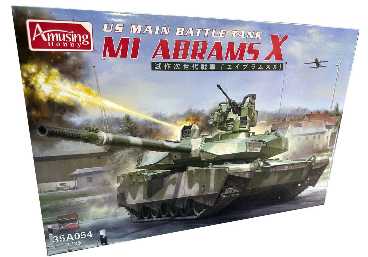 Amusing Hobby 1/35 Amusing Hobby Abrams X Plastic Model Kit Plastic Model Kit