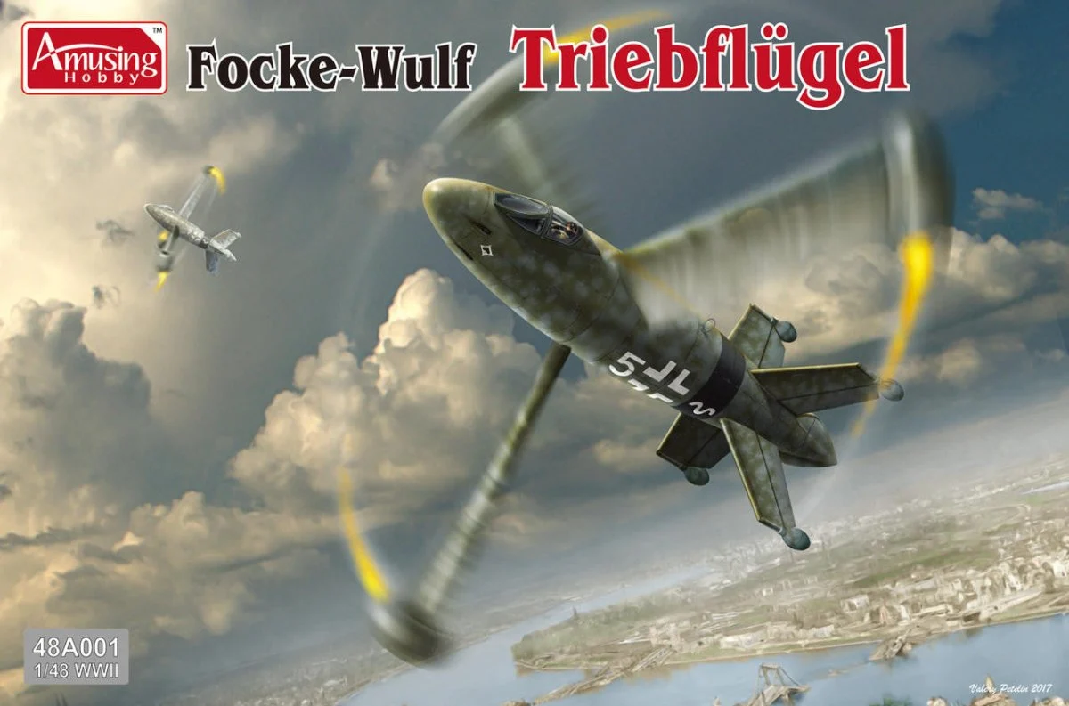 Amusing Hobby 1/48 Amusing Hobby Focke-Wulf Triebflugel Aircraft