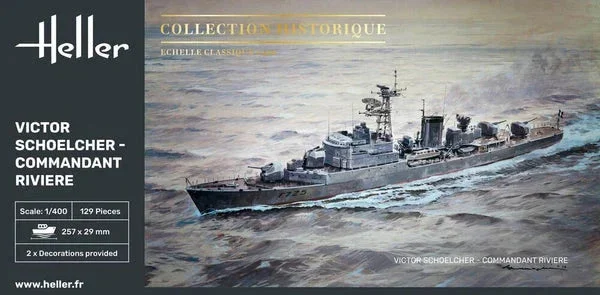 1/400 Heller Victor Schoelcher - Commandant Riviere