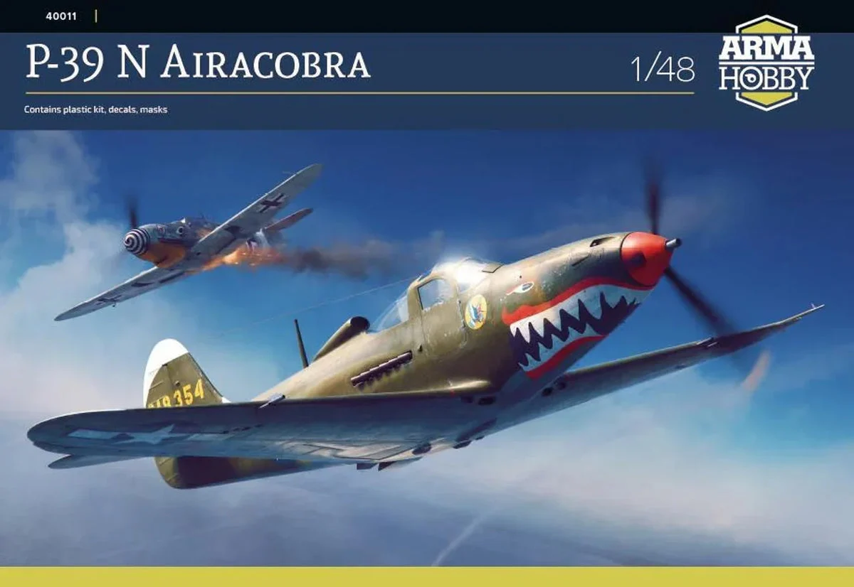 1/48 Arma Hobby P-39N Airacobra Plastic Model Kit