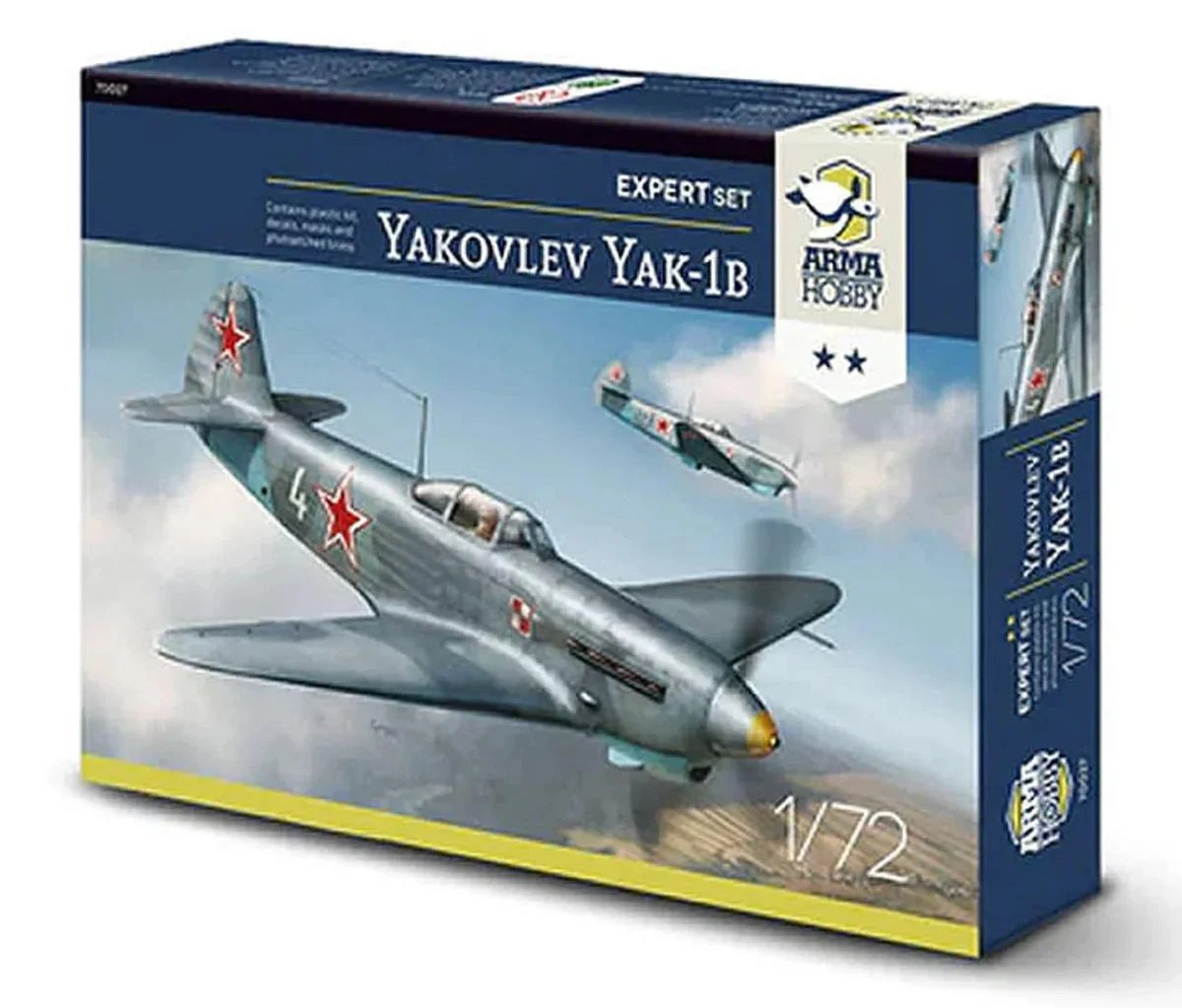 1/72 Arma Hobby Yakovlev Yak-1b Expert Set