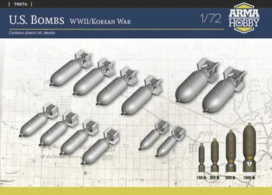 1/72 Arma Hobby US Bombs WWII