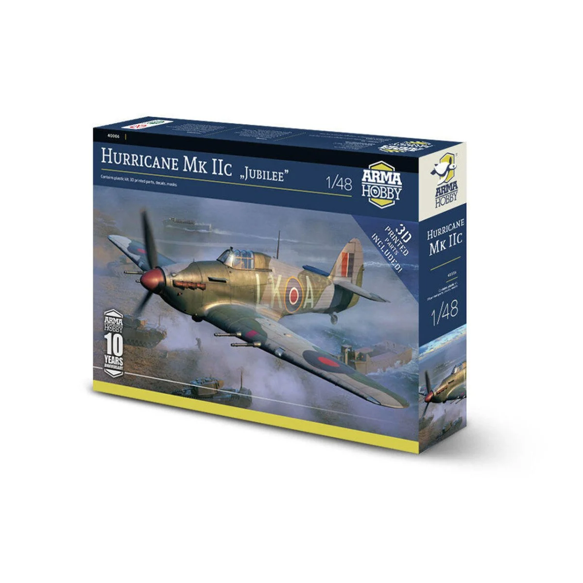 Arma Hobby 1/48 ARMA Hobby Hurricane Mk.IIc Jubilee