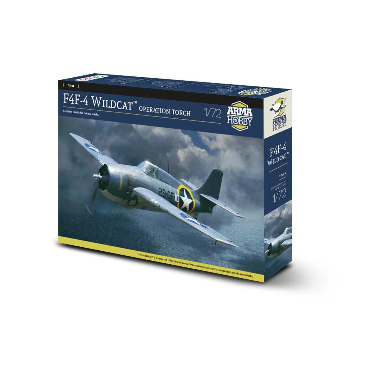 Arma Hobby 1/72 Arma F4F Wildcat Operation Torch Plastic Model Kit