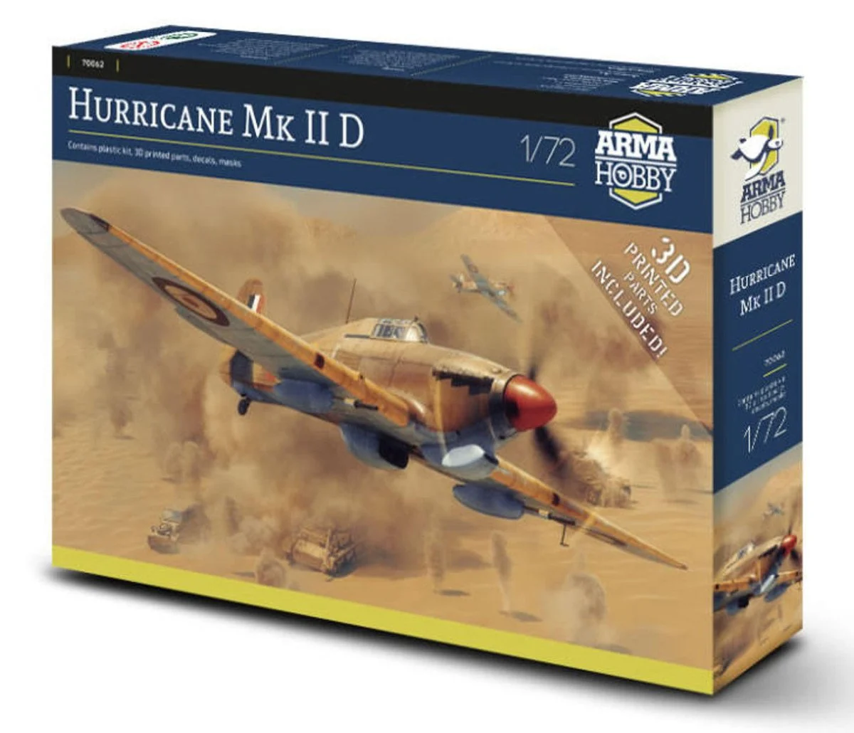 Arma Hobby 1/72 ARMA Hobby Hurricane Mk II D