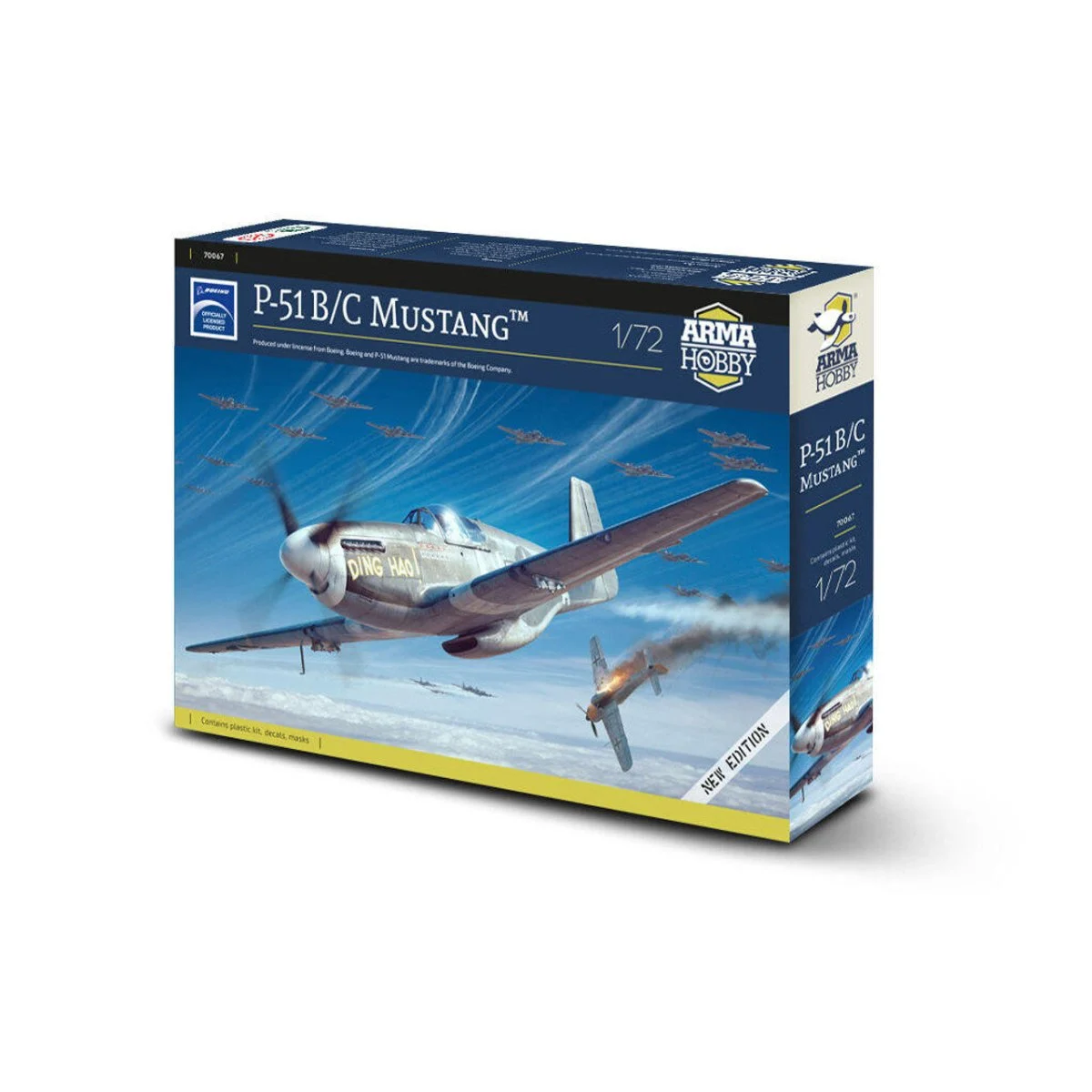 Arma Hobby 1/72 Arma Hobby P-51 B/C Mustang