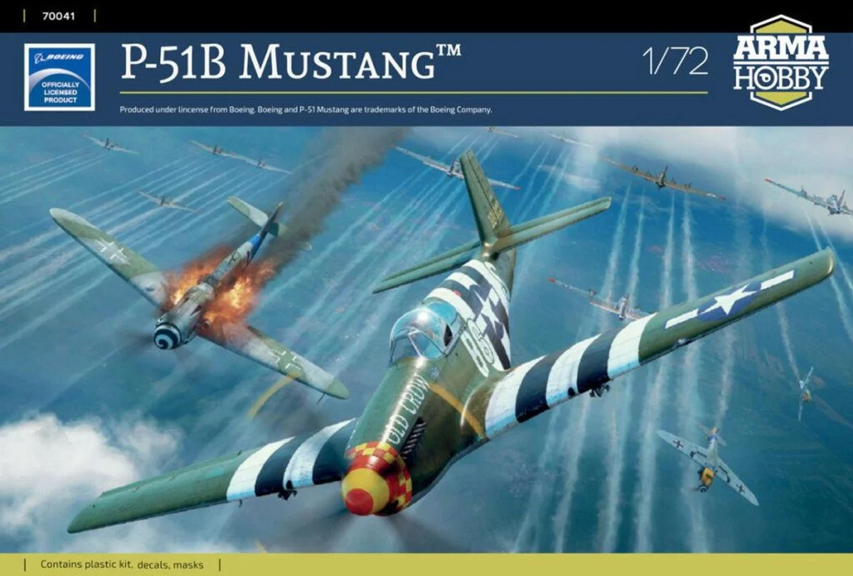 Arma Hobby 1/72 ARMA Hobby P-51B Mustang
