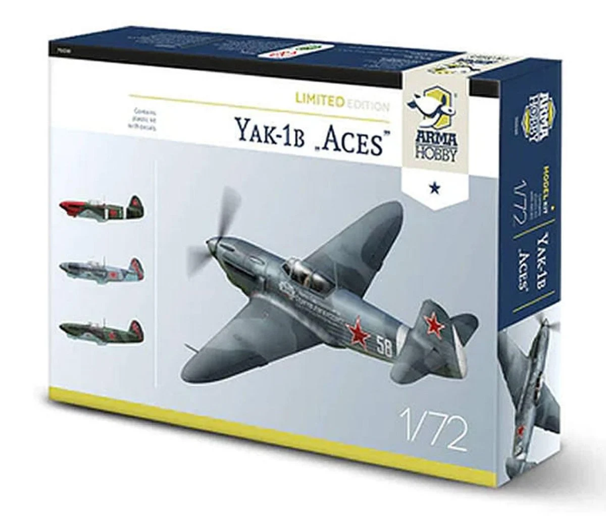 Arma Hobby 1/72 ARMA Hobby Yak-1b Aces Limited Edition
