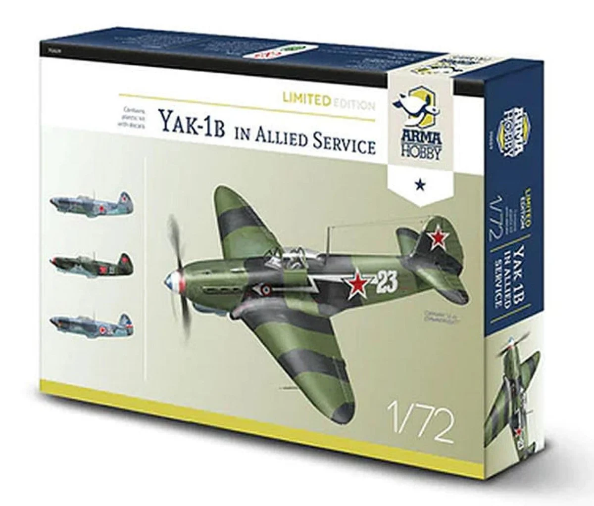 Arma Hobby 1/72 ARMA Hobby Yak-1b Allied Fighter Limited Edition