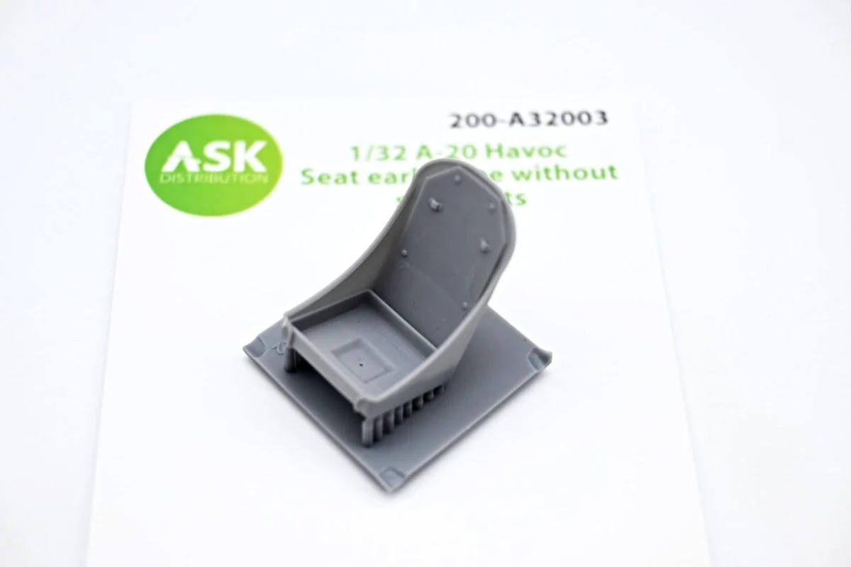 Art Scale 1/32 Art Scale A-20 Havoc - Seat early type 3D print without seat belts