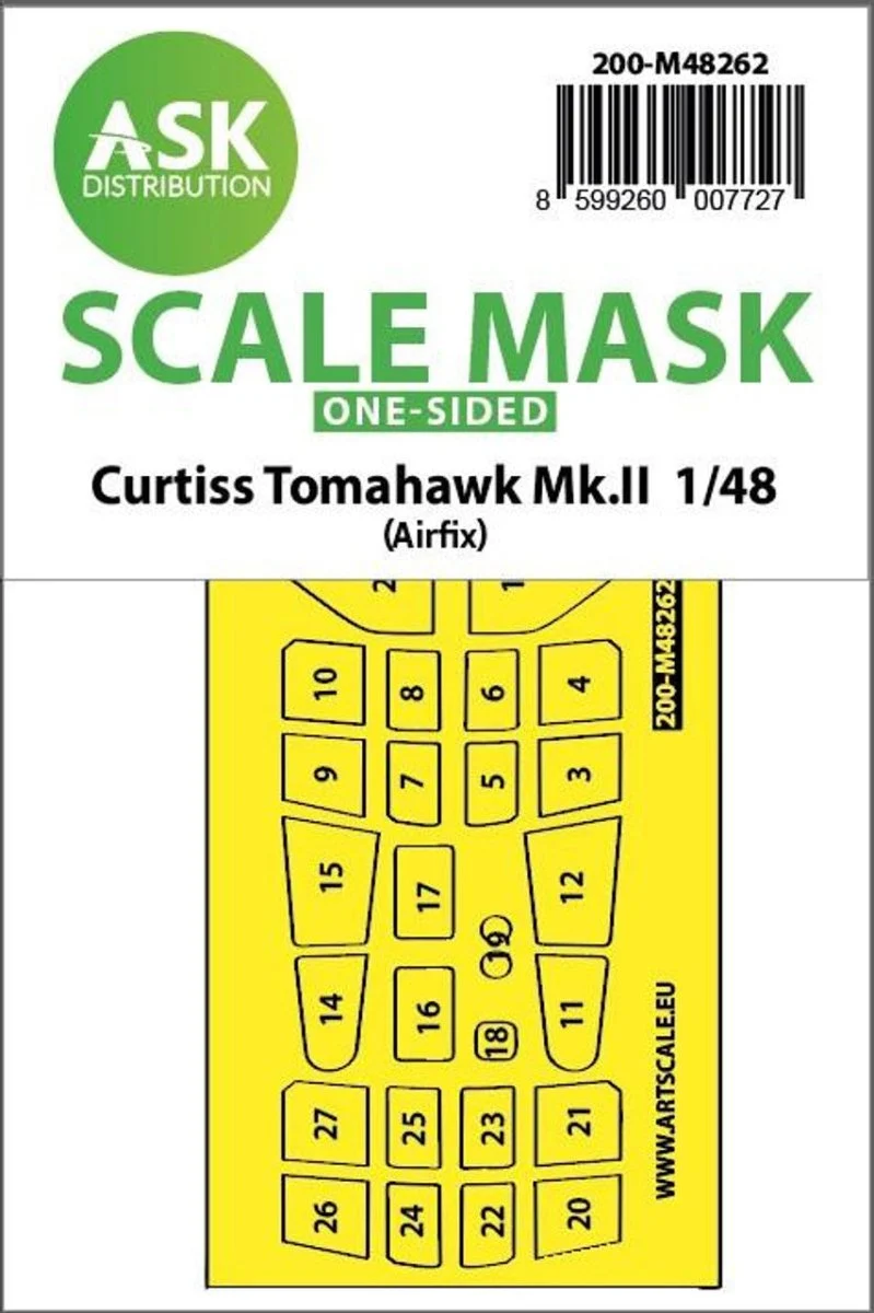 Art Scale 1/48 Art Scale Curtiss Tomahawk Mk.II one-sided express fit