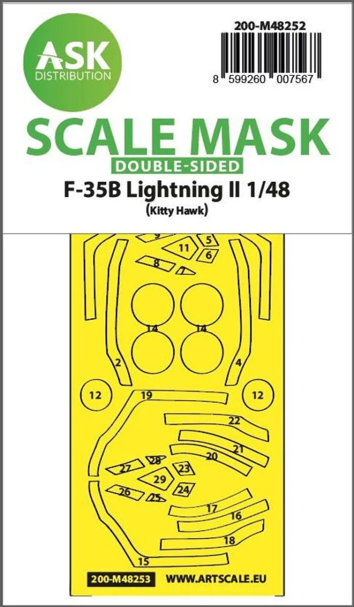 Art Scale 1/48 Art Scale F-35B Lightning II double-sided express fit