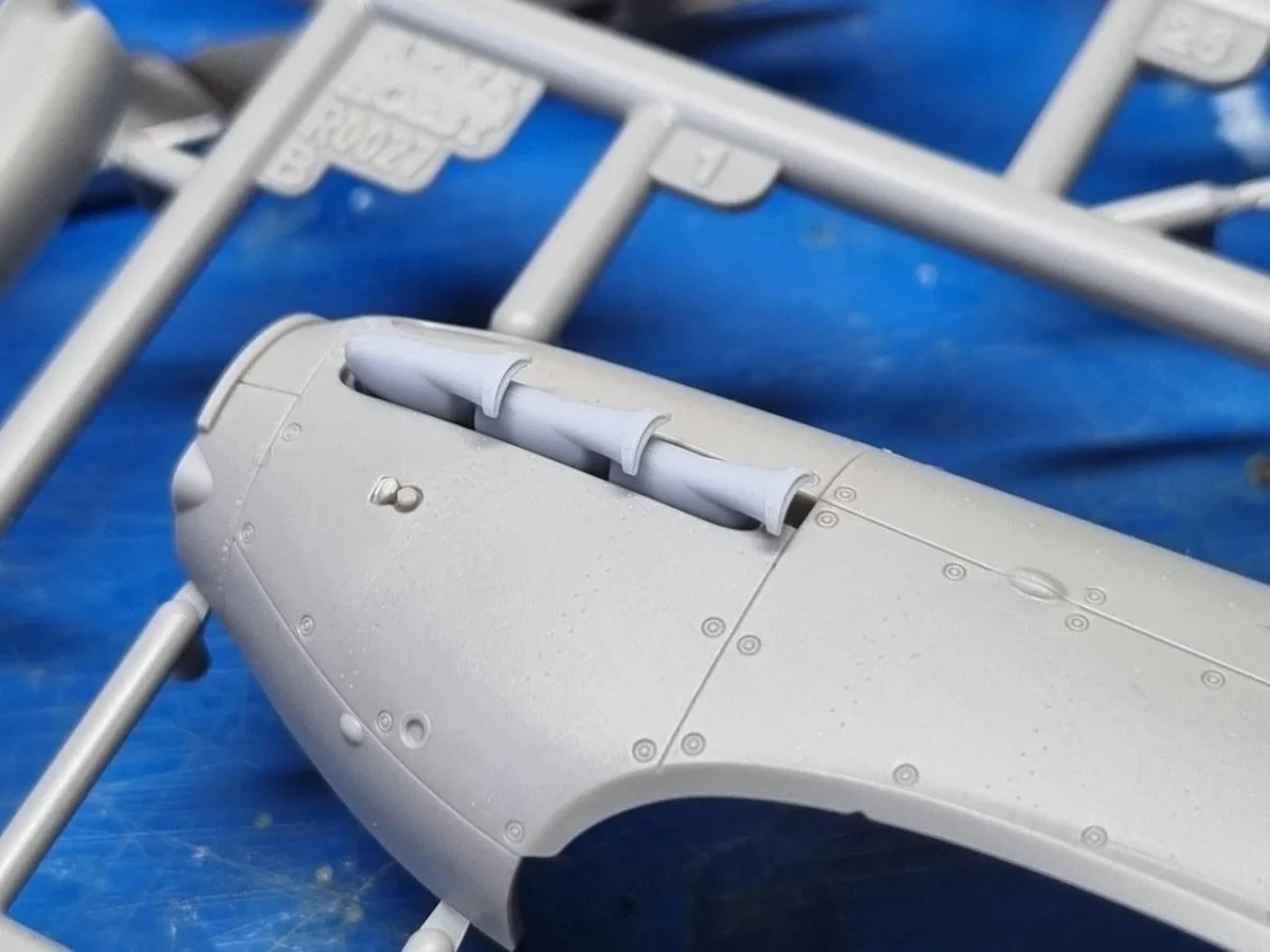 Art Scale 1/48 Art Scale Hurricane Mk.II exhaust for Arma Hobby kit