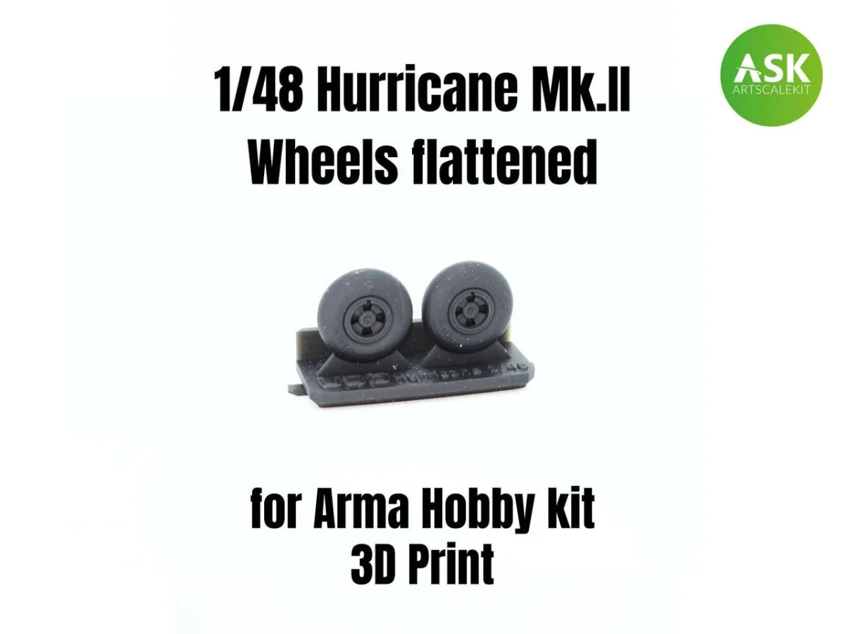 Art Scale 1/48 Art Scale Hurricane Mk.II - Wheels