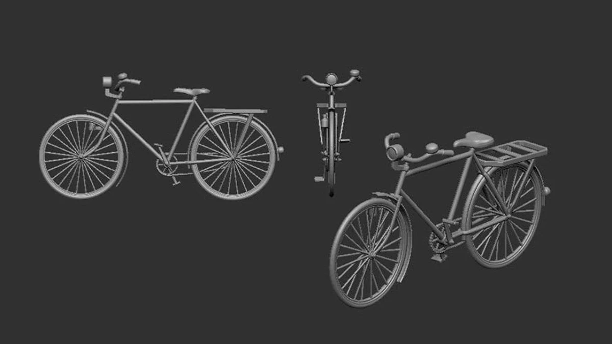 Art Scale 1/72 Art Scale Bicycle classic