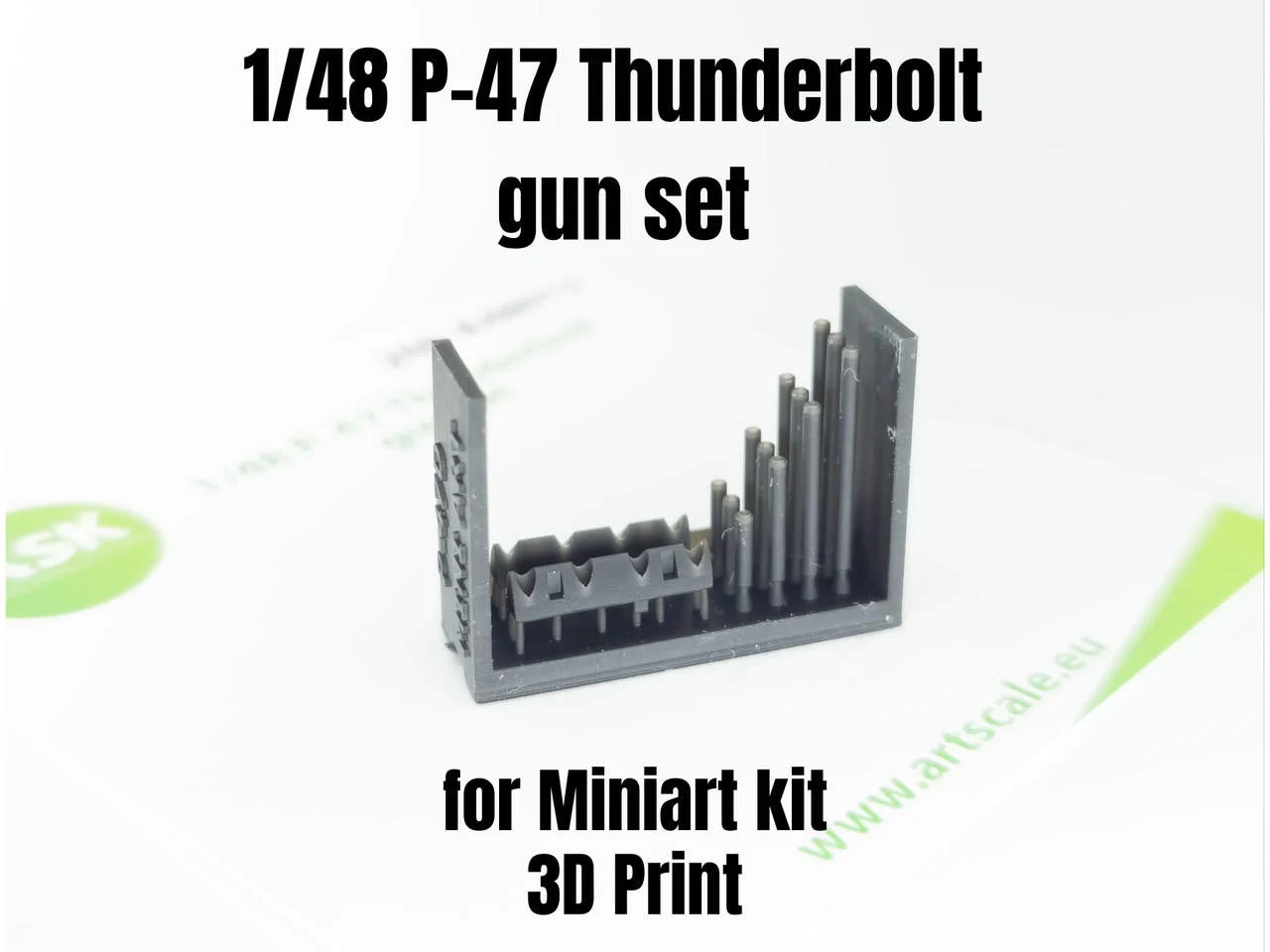 Art Scale 1/48 Art Scale P-47 Thunderbolt gun set