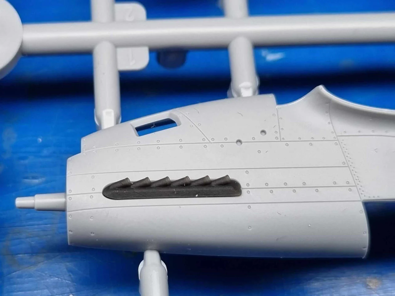 Art Scale 1/72 Art Scale P-51B/C Mustang - Exhausts detail set for Arma Hobby