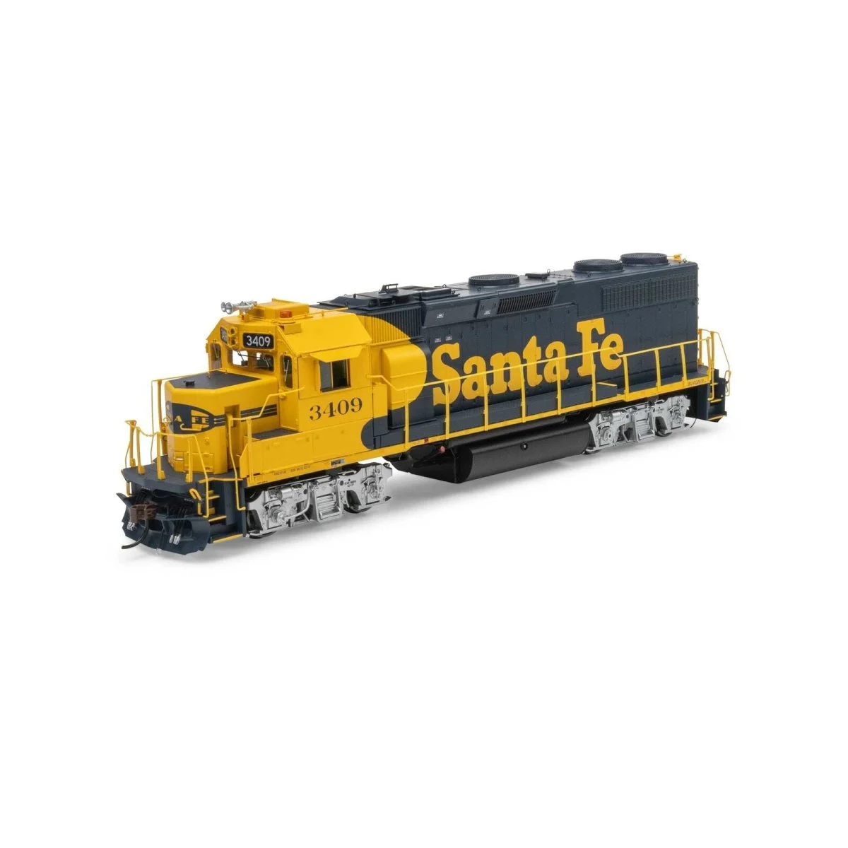 Athearn Genesis HO Scale Santa Fe GP39-2U #3409 (DCC Ready) - ATHG66252