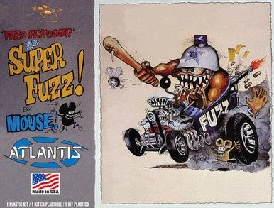 Atlantis Models Fred Flypogger SUPERFUZZ Plastic Model kit
