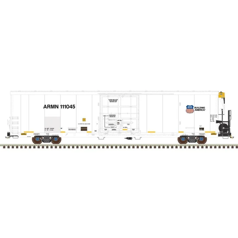 Atlas Master HO Union Pacific 64' Reefer (High Numbers Patch) #111045