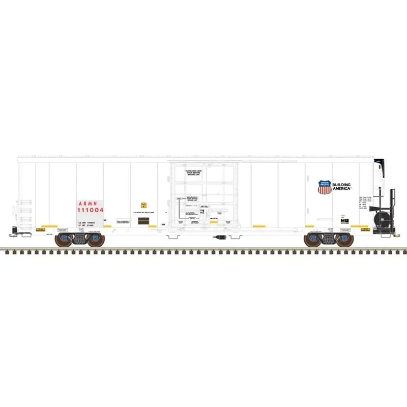 Atlas Master HO Union Pacific 64' Reefer (Low Numbers Patch) #111004
