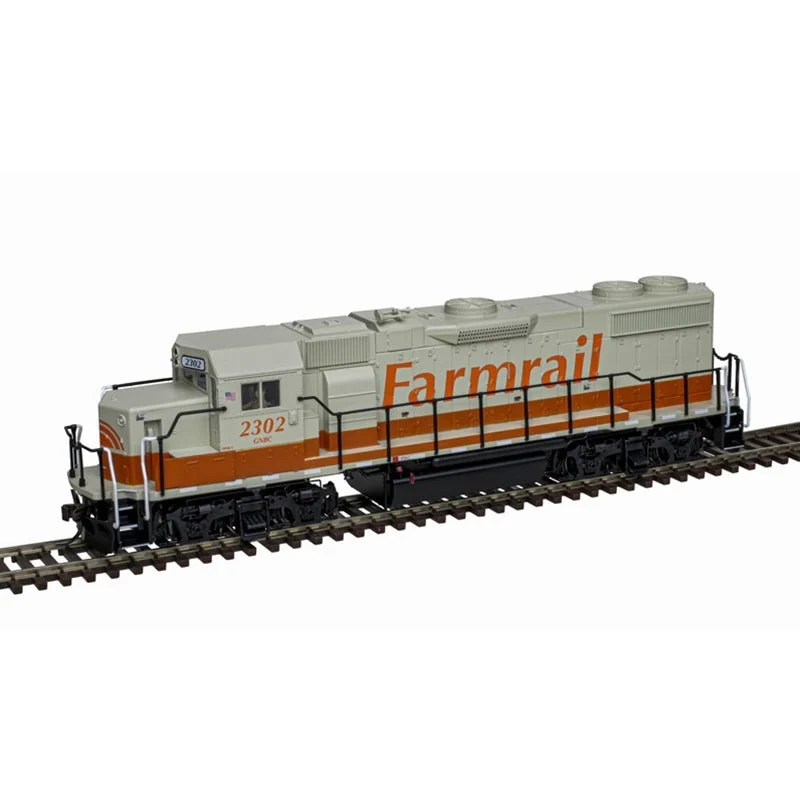 Atlas Trainman Gold HO Farmrail GP38-2 #2302 Locomotive (DCC & Sound) | 10004576