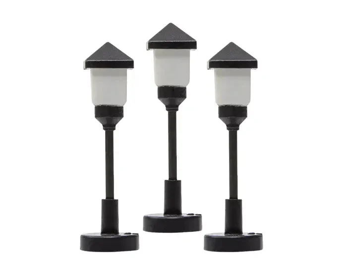 Lionel HO Gas Lamps - Frosted (3 pack)