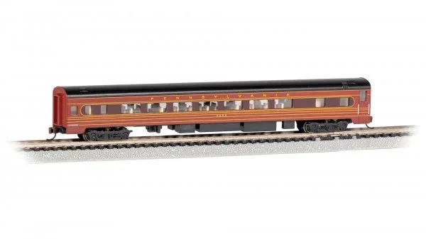 N Bachmann 85' Smooth-side Coach - PRR #4296