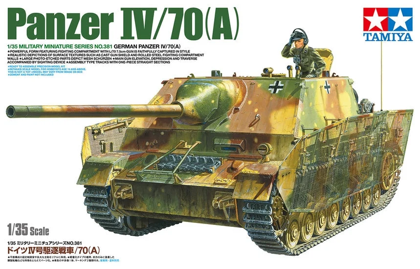 Tamiya 1/35 German Panzer Iv/70(A) - 35381