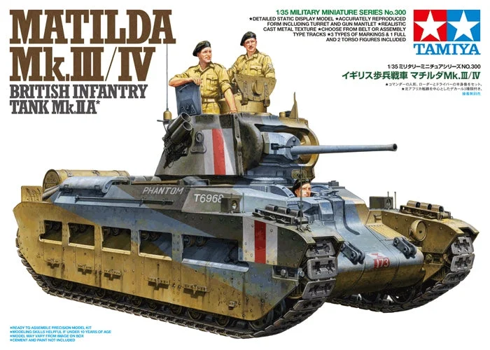Tamiya 1/35 British Infantry Tank Matilda - 35300