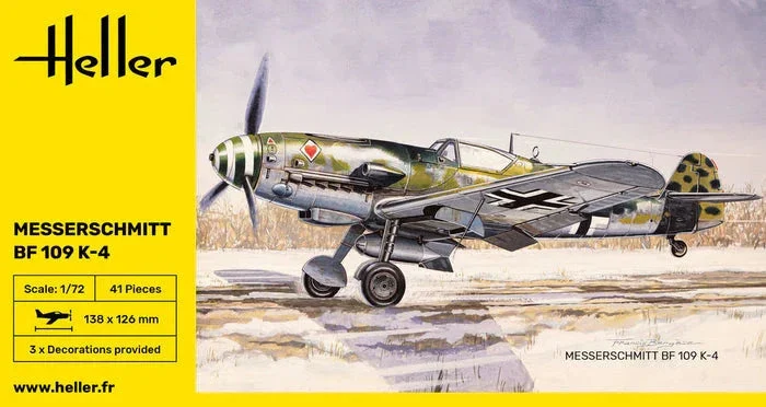 1/72 Heller Messerschmitt BF-109 K-4