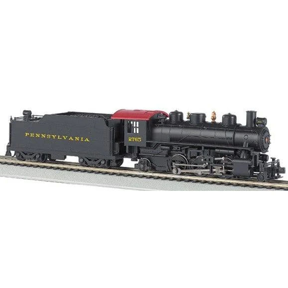 Bachmann HO Scale Prairie 2-6-2 Steam Locomotive w/Smoke & Tender Pennsylvania - BAC51528