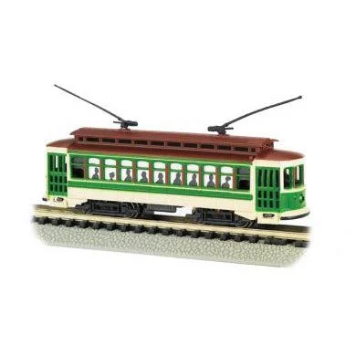Bachmann N Brill Trolley Green/Beige - BAC61093