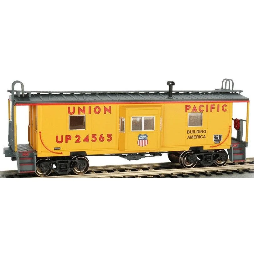 Bachmann HO Scale Bay-Window Caboose UP w/Roof Walk - BAC73205