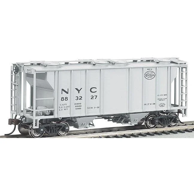 Bachmann HO Scale PS2 2-Bay Covered Hopper New York Central (D) - BAC73504