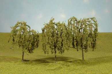 Bachmann 3 - 3.5" Willow Trees 32014