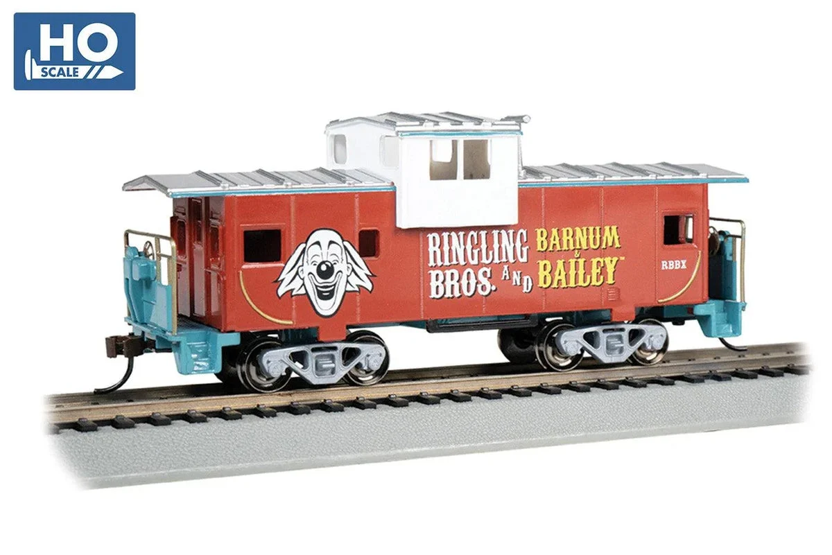 HO Bachmann Wide-Vision Caboose - Ringling Bros. & Barnum & Bailey 16614