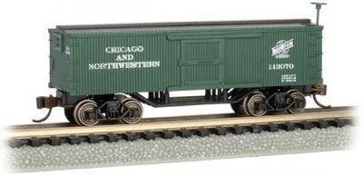 N Bachmann Chicago & North Western - Old-Time Box Car 15655