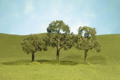 O Scale Bachmann 5" Walnut Trees 32207 - Bachmann Trains