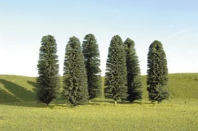 O Scale Bachmann 8 - 10" Cedar Trees 32205