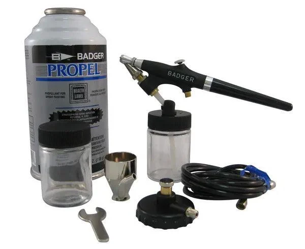 Badger Medium Head Airbrush Set With Propel 350-3