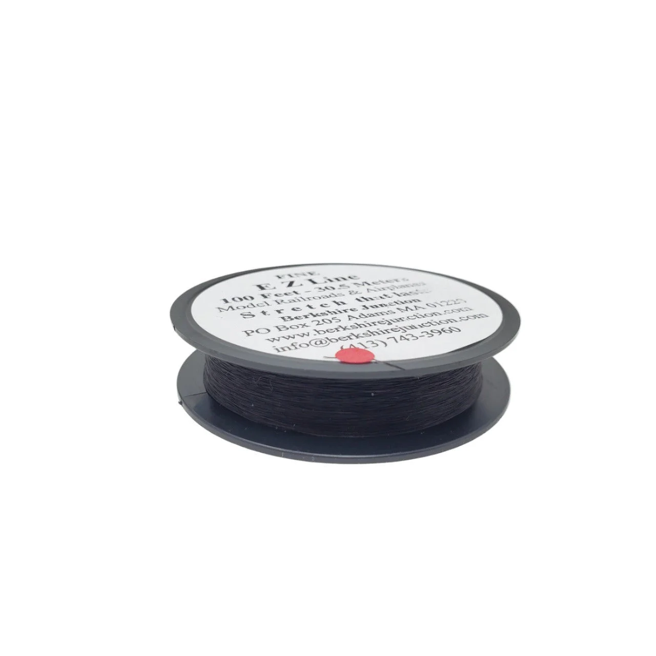 Berkshire Junction EZ Line Fine Black 100 Foot Spool