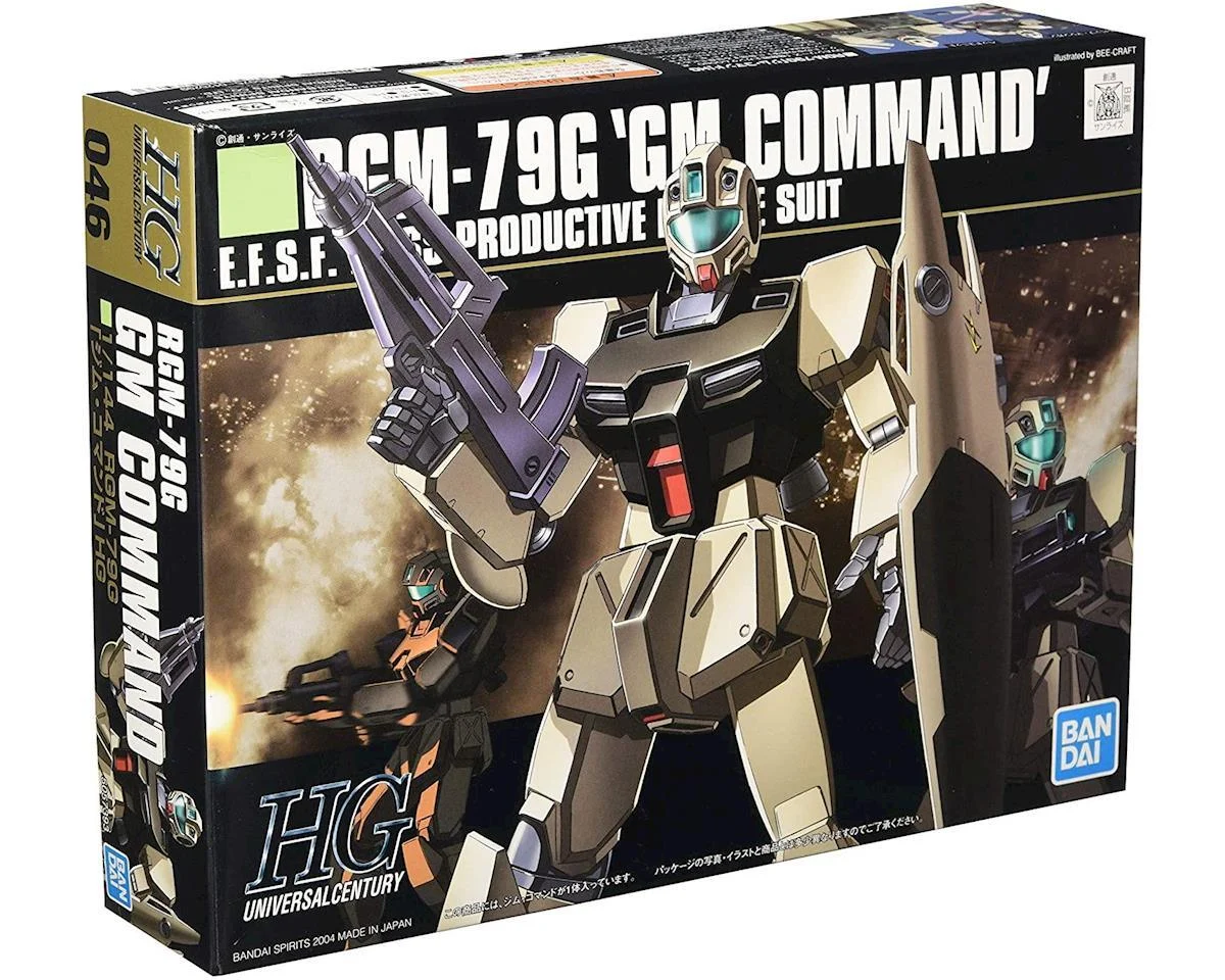 1/144 Bandai HGUC RGM-79G GM Command Colony Type HG Gundam - 125299