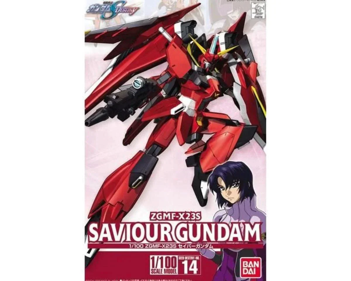 1/100 Bandai SEED Destiny #14 Savior Gundam - Bandai Namco