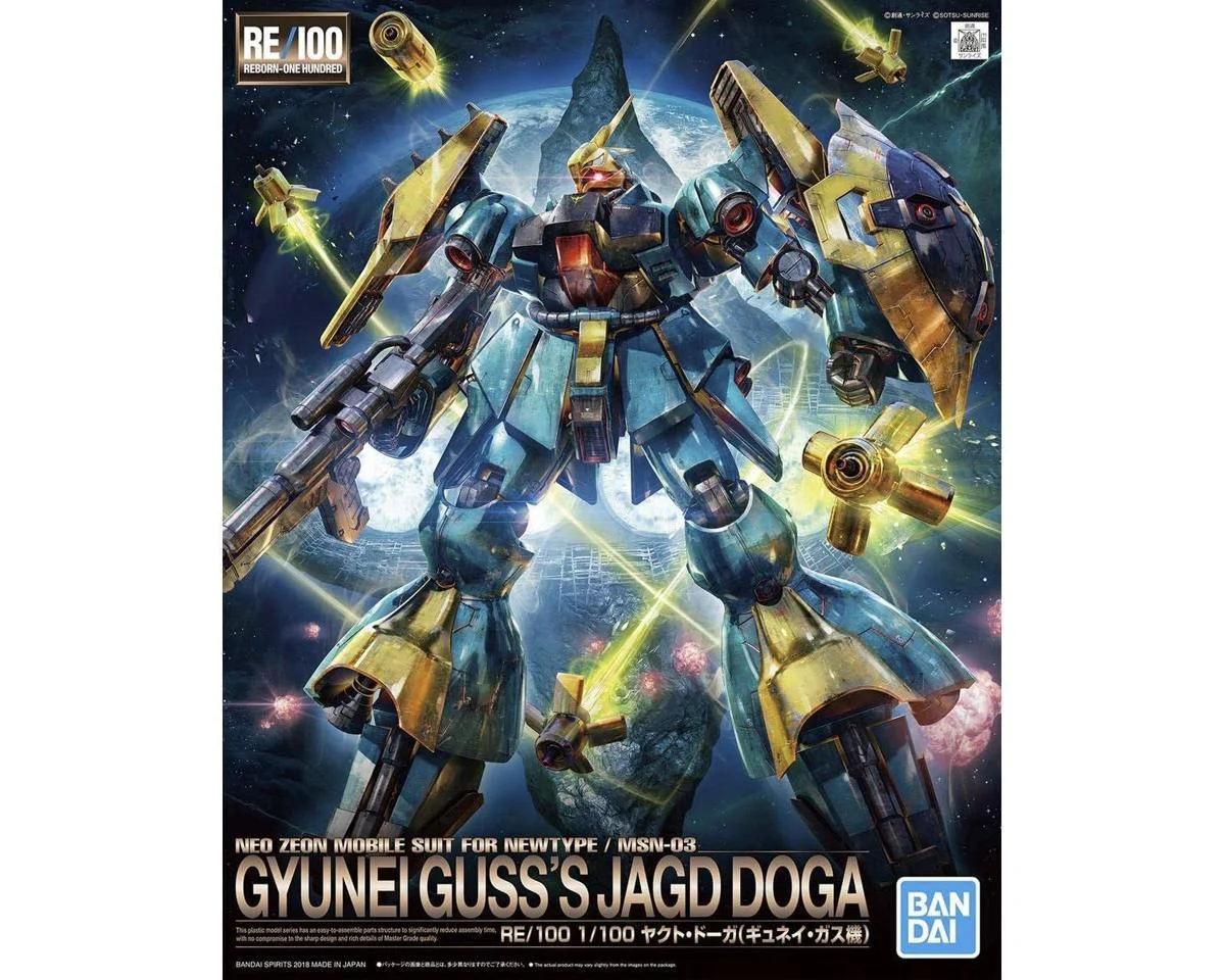 1/144 Bandai HGUC #83 MSN-03 Jagd Doga Gyunei Gundam - 2004933