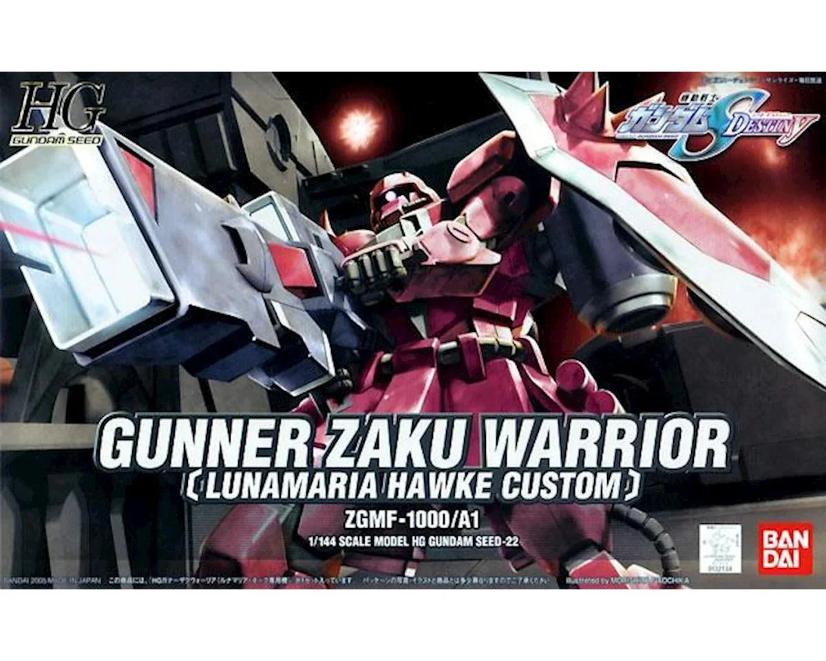 1/144 Bandai HGSEED #22 Gunner ZAKU Warrior Luna Maria - 132134