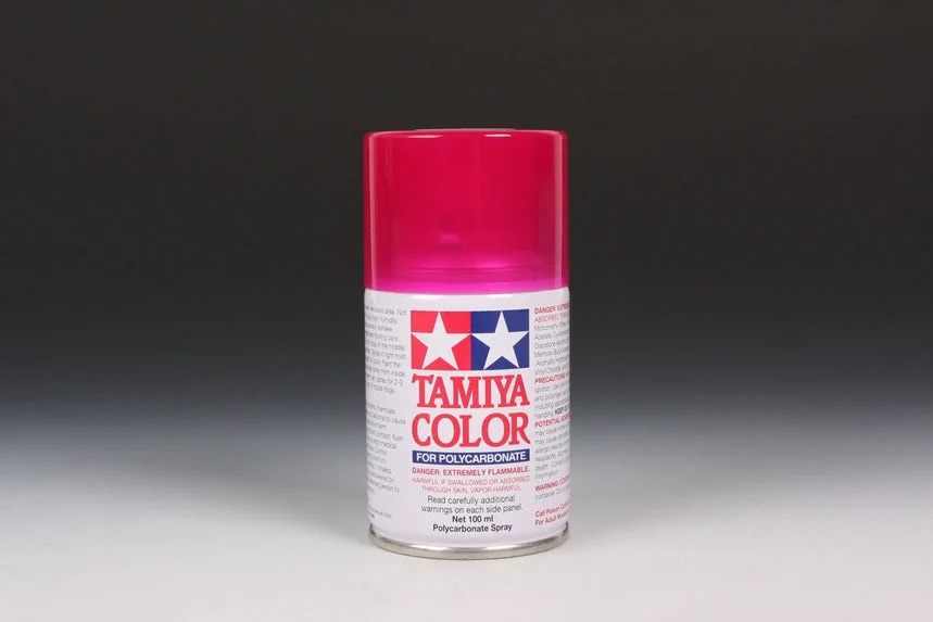 Tamiya PS-40 Translucent Pink Polycarbonate Spray Paint