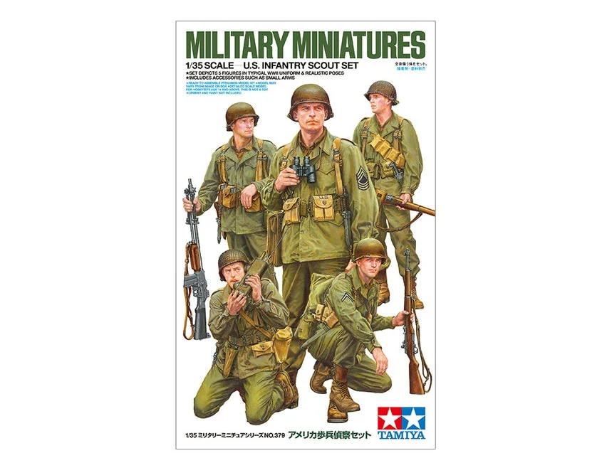Tamiya 1/35 Us Infantry Scout Set - 35379