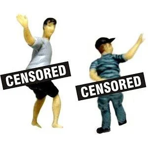 BLMA N Scale Figures People Mooning