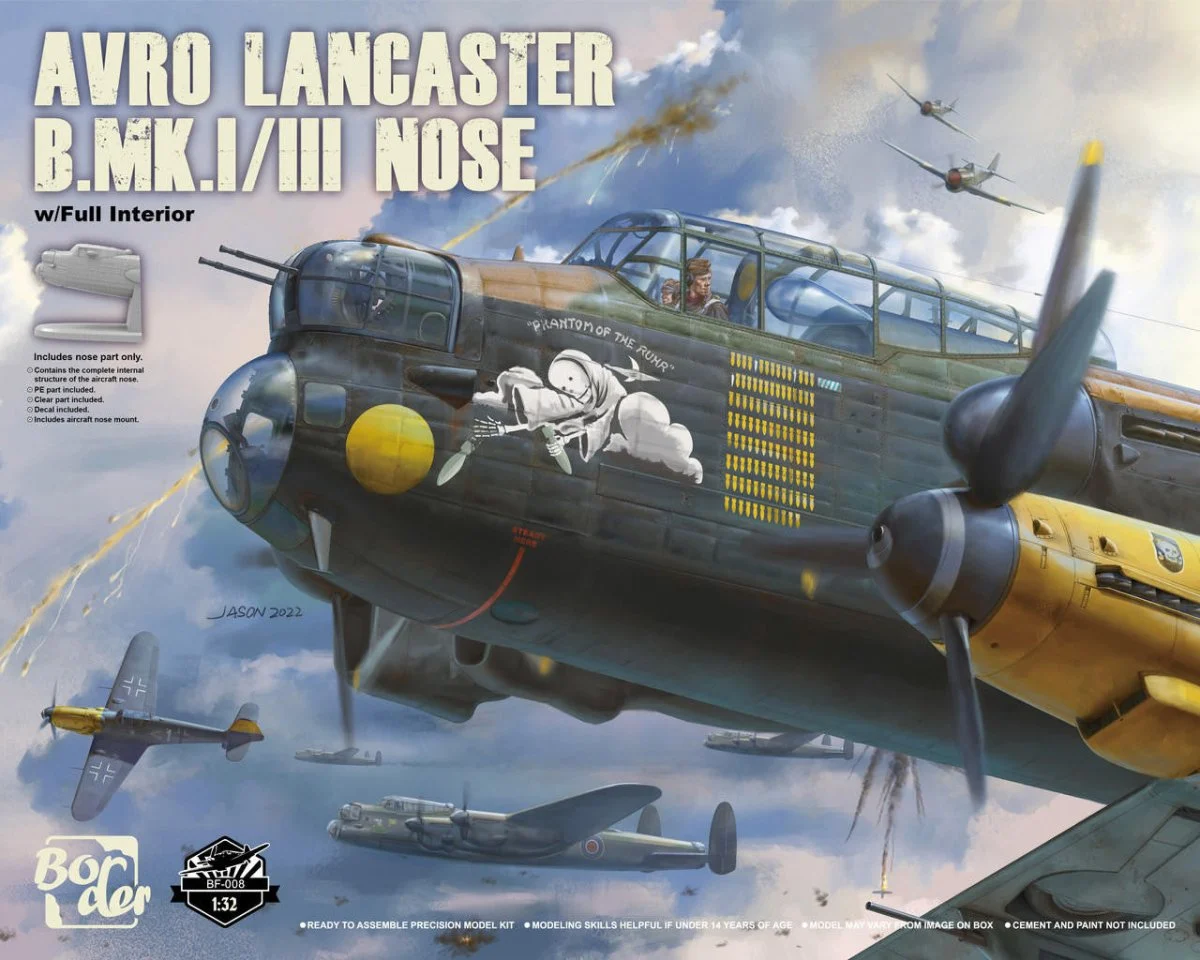 Border Model 1/32 Border Model Scale AVRO Lancaster B.MK.1/III Nose